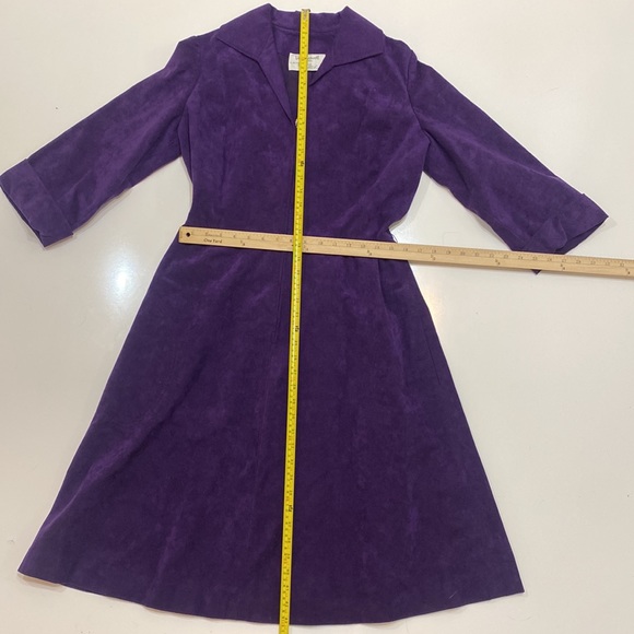 1960 Vera Maxwell nubuck dress - Picture 7 of 14